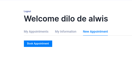 client-dashboard-new appointment